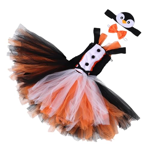 Garneck Pinguin Kostüm Tutu Kleid Stirnband Fliege Weicher Atmungsaktiver Bewegungsfreundlich Halloween Geburtstagsfeier Tierkostüm für Kleinkinder Jahre Garneck Pinguin Kostüm Tutu Kleid Stirnband Fliege Weicher Atmungsaktiver Bewegungsfreundlich Halloween Geburtstagsfeier Tierkostüm für Kleinkinder Jahre von Garneck