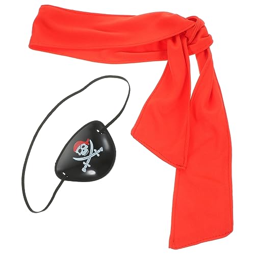 Garneck Piraten Augenklappen Teilig mit Haarband Strapazierfähiges Cosplay Zubehör für Halloween Party Kostüm Foto Requisiten Bühnenauftritt Garneck Piraten Augenklappen Teilig mit Haarband Strapazierfähiges Cosplay Zubehör für Halloween Party Kostüm Foto Requisiten Bühnenauftritt von Garneck