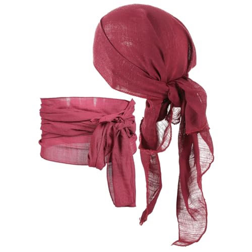 Garneck Piratenkostüm Zubehör Teiliges Kopftuch und Verstellbarer Piratenhut für Halloween Party Pretend Play Atmungsaktiv und Angenehm für Karneval Strandparty und Outdoor Aktivitäten Garneck Piratenkostüm Zubehör Teiliges Kopftuch und Verstellbarer Piratenhut für Halloween Party Pretend Play Atmungsaktiv und Angenehm für Karneval Strandparty und Outdoor Aktivitäten von Garneck