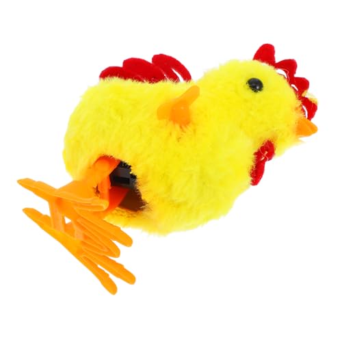 Garneck Plüsch Aufziehspielzeug Huhn Gelber Springender Hahn Weiches Kuscheltier Party Ostern Motorik Garneck Plüsch Aufziehspielzeug Huhn Gelber Springender Hahn Weiches Kuscheltier Party Ostern Motorik von Garneck