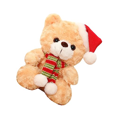 Garneck Plüsch Bärenpuppe Weihnachtsdekoration für Tisch Süßes für Festlichkeiten Hochwertiges Plüschmaterial für Charmante Garneck Plüsch Bärenpuppe Weihnachtsdekoration für Tisch Süßes für Festlichkeiten Hochwertiges Plüschmaterial für Charmante von Garneck