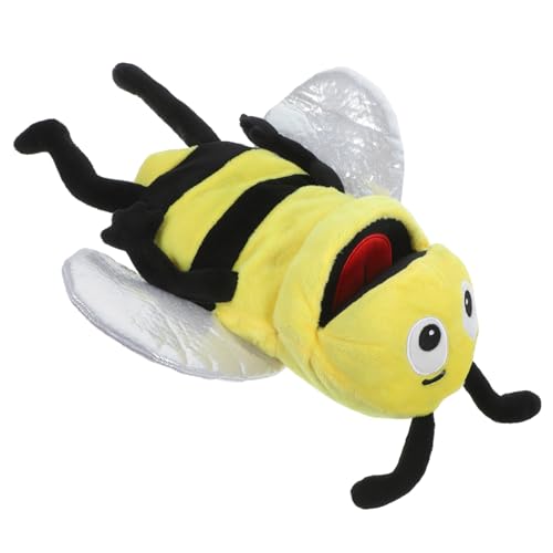Garneck Plüsch Bienen Handpuppe Interaktive Handspielzeug für Geschichtenerzählen und Puppenspiel aus Weichem Plüschmaterial für Eltern Aktivitäten Garneck Plüsch Bienen Handpuppe Interaktive Handspielzeug für Geschichtenerzählen und Puppenspiel aus Weichem Plüschmaterial für Eltern Aktivitäten von Garneck