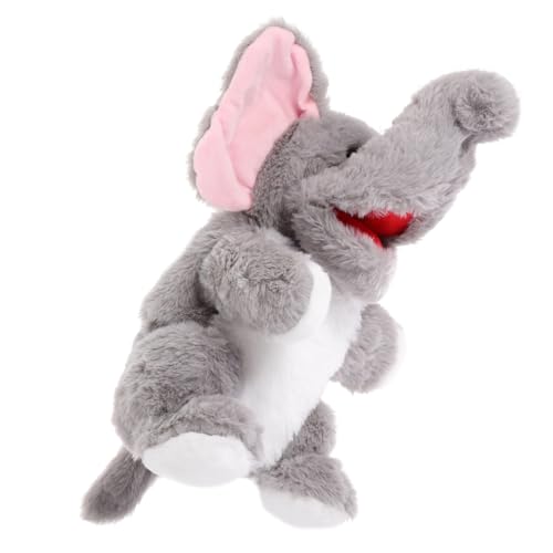 Garneck Plüsch Elefant Handpuppe Weiche Handspielzeug für Geschichtenerzählen und Lernen Fördert Kreativität und Ausdrucksvermögen Fantasievolles Garneck Plüsch Elefant Handpuppe Weiche Handspielzeug für Geschichtenerzählen und Lernen Fördert Kreativität und Ausdrucksvermögen Fantasievolles von Garneck