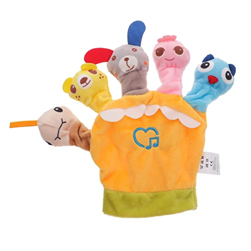 Garneck Plüsch -Fingerpuppe Fingerschutzspielzeug Fingerpuppen Tier-Fingerpuppenspielzeug Fingerpuppen Cartoon-Fingerpuppen PP Baumwolle Yellow Garneck Plüsch -Fingerpuppe Fingerschutzspielzeug Fingerpuppen Tier-Fingerpuppenspielzeug Fingerpuppen Cartoon-Fingerpuppen PP Baumwolle Yellow von Garneck