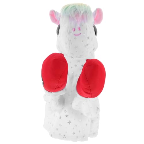 Garneck Plüsch Handpuppe Einhorn Mit Soundeffekt Interaktives Früherziehungsspielzeug Für Geschichtenerzählen Und Emotionale Bindung Leicht Und Tragbar Garneck Plüsch Handpuppe Einhorn Mit Soundeffekt Interaktives Früherziehungsspielzeug Für Geschichtenerzählen Und Emotionale Bindung Leicht Und Tragbar von Garneck