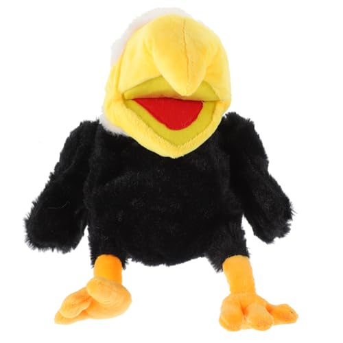 Garneck Plüsch Handpuppe Katze Eule Vogel Interaktive Storytelling Handpuppe Weiches Kuscheltier für Kindergarten Lernspielzeug Garneck Plüsch Handpuppe Katze Eule Vogel Interaktive Storytelling Handpuppe Weiches Kuscheltier für Kindergarten Lernspielzeug von Garneck
