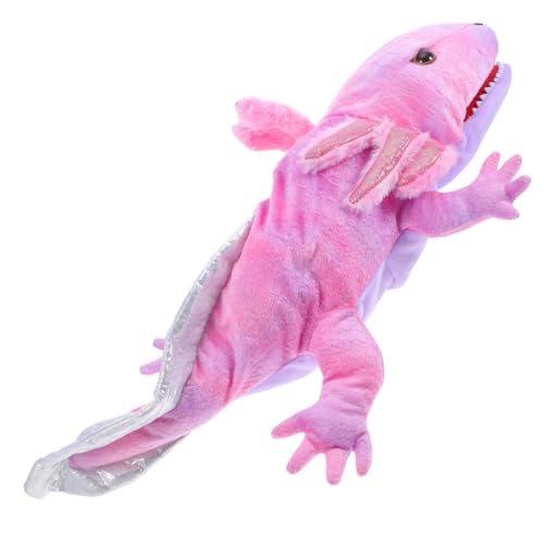 Garneck Plüsch Handpuppe Süße Axolotl Handpuppe mit Beweglichem Mund Weiches Tier Plüschtier für Alter von Jahren für Geschichtenerzählen und Rollenspiele Garneck Plüsch Handpuppe Süße Axolotl Handpuppe mit Beweglichem Mund Weiches Tier Plüschtier für Alter von Jahren für Geschichtenerzählen und Rollenspiele von Garneck