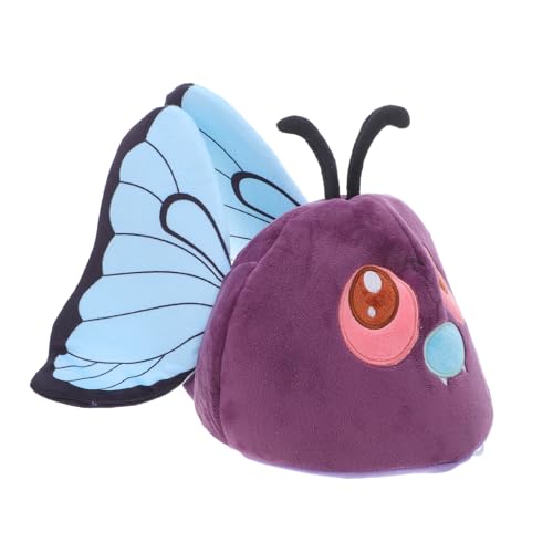 Garneck Plüsch Schmetterlings Haarreif mit Antennen Cartoon Tier Kopfschmuck Ausziehbar Vielseitiges Party und Fotografie Accessoire für Mädchen Halloween Cosplay von Garneck
