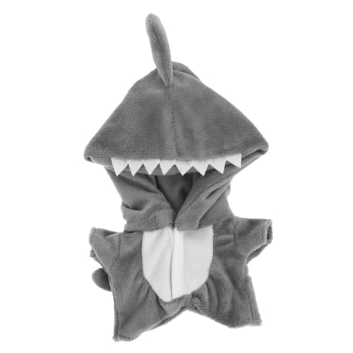 Garneck Plüsch Shark Kostüm Puppenkleidung Bequem Niedliches Design Austauschbare Puppenkleidung Für Dekoration Garneck Plüsch Shark Kostüm Puppenkleidung Bequem Niedliches Design Austauschbare Puppenkleidung Für Dekoration von Garneck
