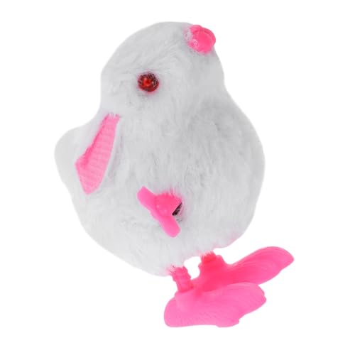 Garneck Plüschhase Aufziehspielzeug Weiß Weiches Kuscheltier mit Uhrwerk Lebensechter Osterhase zum Springen für Kleinkinder und Mädchen Osternest Füller Garneck Plüschhase Aufziehspielzeug Weiß Weiches Kuscheltier mit Uhrwerk Lebensechter Osterhase zum Springen für Kleinkinder und Mädchen Osternest Füller von Garneck