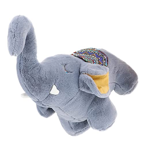 Garneck Plüschpuppe Stofftiere für Babys kleines Elefanten-Stofftier Cartoon-Tierspielzeug Babyspielzeug Elephant Stofftiere klein Elefantenspielzeug große Kuscheltiere PP Baumwolle Grau Garneck Plüschpuppe Stofftiere für Babys kleines Elefanten-Stofftier Cartoon-Tierspielzeug Babyspielzeug Elephant Stofftiere klein Elefantenspielzeug große Kuscheltiere PP Baumwolle Grau von Garneck