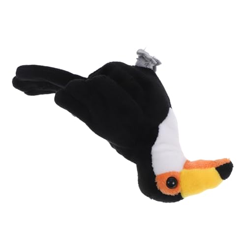 Garneck Plüschvogel -fingerpuppenspielzeug Für Kleinkinder Und Babys Handpuppen -plüsch Tierhandpuppen Für Kinder Rollenspiele Handpuppen Für Puppentheater von Garneck