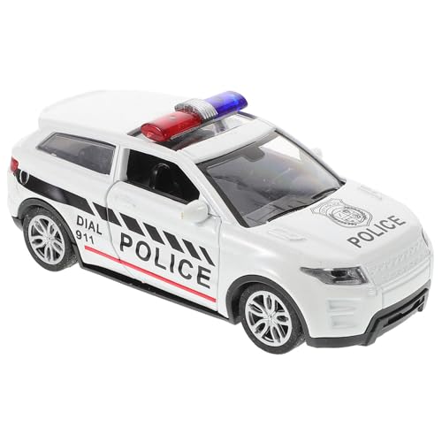 Garneck Polizeiautomodell Mini-Auto- Spielzeugauto Polizeiauto Polizeispielzeug Cop - Polizeiauto Polizeiautos Für Legierung von Garneck