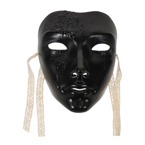 Garneck Punk Steampunk Maske Herren Vollgesichtsmaske Cyborg Stil Maskerade für Karneval Halloween Cosplay Party mit Antik Chinesischem Design und Leichter Handgefertigter Ausführung Garneck Punk Steampunk Maske Herren Vollgesichtsmaske Cyborg Stil Maskerade für Karneval Halloween Cosplay Party mit Antik Chinesischem Design und Leichter Handgefertigter Ausführung von Garneck
