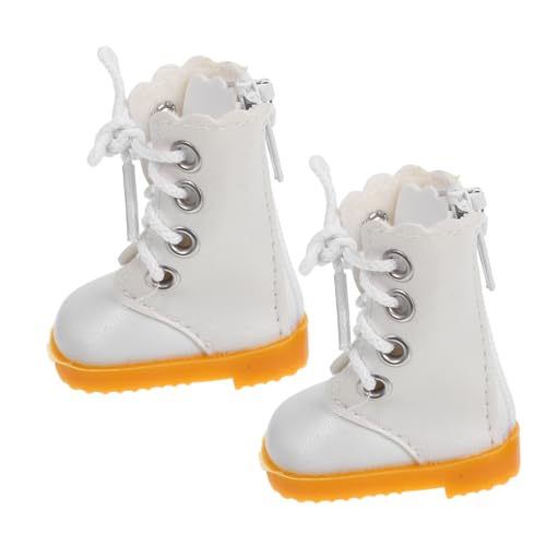Garneck Puppe Hohe Stiefel Zubehör Für Das Puppenhaus Puppenzubehör Schuhe Für Puppen Kinderschuh-Organizer Puppensocken Babypuppe Mini-Stiefel-Modell Mini-Stiefel-Ornament Yeah Weiß Stoff Garneck Puppe Hohe Stiefel Zubehör Für Das Puppenhaus Puppenzubehör Schuhe Für Puppen Kinderschuh-Organizer Puppensocken Babypuppe Mini-Stiefel-Modell Mini-Stiefel-Ornament Yeah Weiß Stoff von Garneck