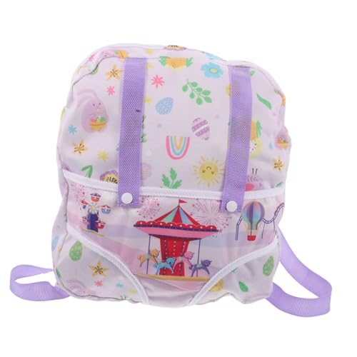 Garneck Puppen Rucksackträger mit Verstellbaren Schultergurten Leichtes Zubehör für Puppenhaus und Schulbedarf Ergonomisch und Langlebig für Kleine Garneck Puppen Rucksackträger mit Verstellbaren Schultergurten Leichtes Zubehör für Puppenhaus und Schulbedarf Ergonomisch und Langlebig für Kleine von Garneck