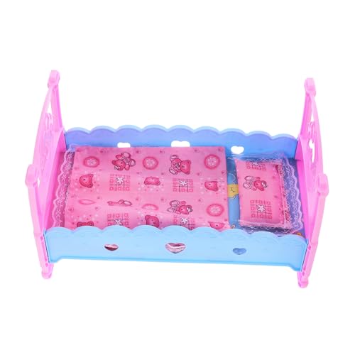 Garneck Puppenbett Babypuppen Puppenhaus Mädchen Babypuppenzubehör Puppenbett Puppenbett Möbel Für Babys Puppenbett Minibett Für Puppenbett Für Puppen Babypuppenbett Kunststoff Garneck Puppenbett Babypuppen Puppenhaus Mädchen Babypuppenzubehör Puppenbett Puppenbett Möbel Für Babys Puppenbett Minibett Für Puppenbett Für Puppen Babypuppenbett Kunststoff von Garneck