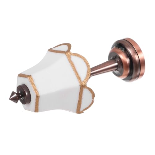 Garneck Puppenhaus Mini -Tischlicht Puppenhauslaterne Mini-Puppenstubenlampe Miniatur-Puppenstubenlicht Mini Model House Lampe Puppenhaus Lichtmodell Aluminiumlegierung Golden Garneck Puppenhaus Mini -Tischlicht Puppenhauslaterne Mini-Puppenstubenlampe Miniatur-Puppenstubenlicht Mini Model House Lampe Puppenhaus Lichtmodell Aluminiumlegierung Golden von Garneck