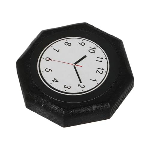 Garneck Puppenhaus Wanduhr Modell Vintage Uhr Für Puppenhaus Einzigartige Hängeuhr Aus Robustem Material Perfektes Zubehör Für Kinderzimmer Und Wohnzimmer Dekoration von Garneck