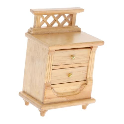 Garneck Puppenhausmöbel Aus Handgefertigtes Zweischichtiges Schrankmodell Natürlicher Farbe Zubehör Für Puppenhaus Spielsets Garneck Puppenhausmöbel Aus Handgefertigtes Zweischichtiges Schrankmodell Natürlicher Farbe Zubehör Für Puppenhaus Spielsets von Garneck