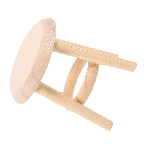 Garneck Puppenhausmöbel Aus Holz Mikrohocker Modellhaus Mini Hausmöbel von Garneck