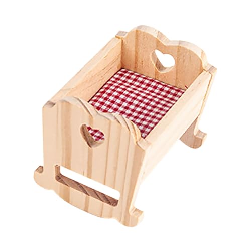 Garneck Puppenhauszubehör Babypuppenbett Aus Holz Puppenmöbel Bett Puppenwiege Aus Holz Puppenhausbett Dollhouse Schlafzimmermöbel Puppenhaus Krippe Hölzern Garneck Puppenhauszubehör Babypuppenbett Aus Holz Puppenmöbel Bett Puppenwiege Aus Holz Puppenhausbett Dollhouse Schlafzimmermöbel Puppenhaus Krippe Hölzern von Garneck