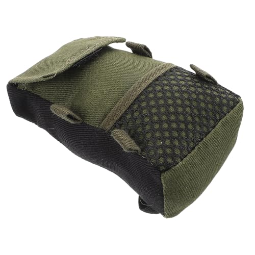 Garneck Puppenrucksack Cartoon-puppentasche Strandtasche Miniaturbalken Tragetasche Für Puppenzubehör Mini-Rucksack Für Jungen Täuschen Spielzubehör Vor Stoff Green von Garneck