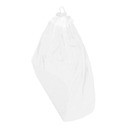 Garneck Puppenschleier Mini Accessoire Kathedrale Tüll Kopfschmuck Haarschmuck Mi Winzige Spitze Babypuppe Brautschleier Braut Hochzeitsschleier Mantilla Braut Gesichtsschleier Stirnband von Garneck