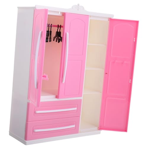 Garneck -Puppenschrank möbel Kleidungsorganisator für Puppen Küchenschränke für Puppenstuben Kleidungsorganisator-Puppe Kleiderschrank Puppenhaus Fall Plastik Garneck -Puppenschrank möbel Kleidungsorganisator für Puppen Küchenschränke für Puppenstuben Kleidungsorganisator-Puppe Kleiderschrank Puppenhaus Fall Plastik von Garneck