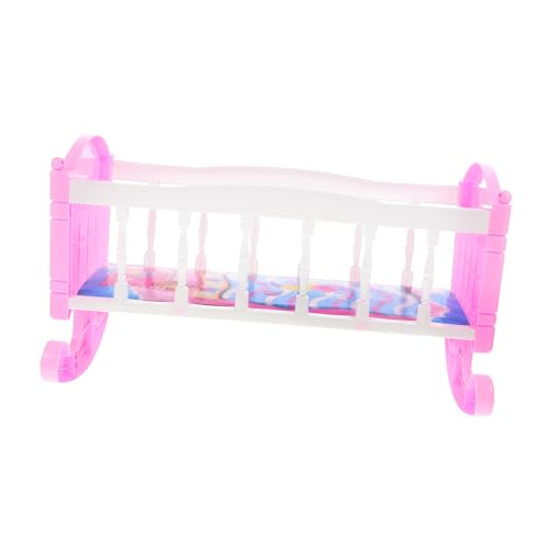 Garneck Puppenschüttlerspielzeug Krippe Puppen Für Mädchen Puppenhaus Zubehör Für Babypuppen Mini-puppenbett Mädchen Hausspielzeug Mini-Kinderbett Für Puppe Plastik Garneck Puppenschüttlerspielzeug Krippe Puppen Für Mädchen Puppenhaus Zubehör Für Babypuppen Mini-puppenbett Mädchen Hausspielzeug Mini-Kinderbett Für Puppe Plastik von Garneck