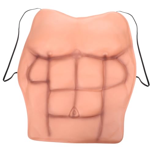 Garneck Realistische Silikon Brustmuskel und Bauchmuskel Requisiten für Cosplay Flexible und Bequeme Kostümzubehör für Halloween Party und Fotografie Garneck Realistische Silikon Brustmuskel und Bauchmuskel Requisiten für Cosplay Flexible und Bequeme Kostümzubehör für Halloween Party und Fotografie von Garneck