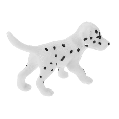 Garneck Realistisches Hundemodell Kunststoff Simulierte Kleine Hundestatue für Dekoratives und Lehrreiches für Zuhause und Büro Geeignet für Hundeliebhaber von Garneck