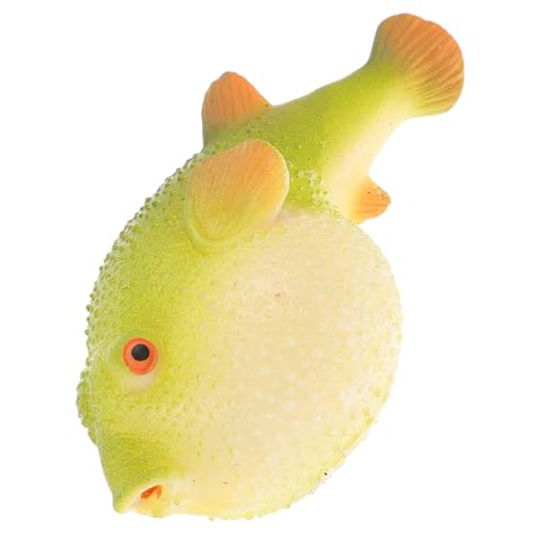 Garneck Realistisches Pufferfish Fidget Toy aus Weichem TPR Stressabbauendes Squeezing für Erwachsene Tragbares Büro und Wohnraumdekor zur Stressreduktion Garneck Realistisches Pufferfish Fidget Toy aus Weichem TPR Stressabbauendes Squeezing für Erwachsene Tragbares Büro und Wohnraumdekor zur Stressreduktion von Garneck