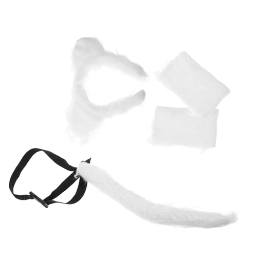 Garneck Realistisches Werwolf Kostüm Set mit Wolfsohren Haarreif Handschuhen und Abnehmbarem Leichtes Tier Cosplay Zubehör für Halloween Themen Rollenspielpartys Garneck Realistisches Werwolf Kostüm Set mit Wolfsohren Haarreif Handschuhen und Abnehmbarem Leichtes Tier Cosplay Zubehör für Halloween Themen Rollenspielpartys von Garneck