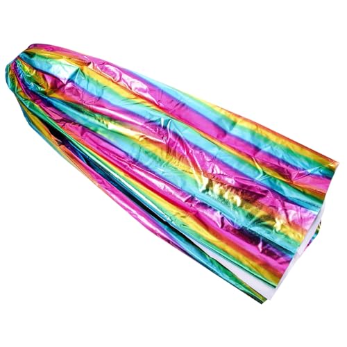 Garneck Regenbogen Umhang Karnevalskostüm Polyester Faschingskostüm für Paraden Festivals Party Dekoration Leichte Strapazierfähige Verkleidung mit Leuchtendem Farbverlauf Einheitsgröße Garneck Regenbogen Umhang Karnevalskostüm Polyester Faschingskostüm für Paraden Festivals Party Dekoration Leichte Strapazierfähige Verkleidung mit Leuchtendem Farbverlauf Einheitsgröße von Garneck