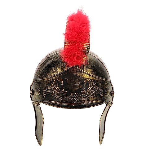 Garneck Römischer Helm Erwachsene Cosplay Mittelalterlicher Soldatenhut Leicht Römische Krieger Kopfbedeckung Für Karneval Halloween Performance Garneck Römischer Helm Erwachsene Cosplay Mittelalterlicher Soldatenhut Leicht Römische Krieger Kopfbedeckung Für Karneval Halloween Performance von Garneck