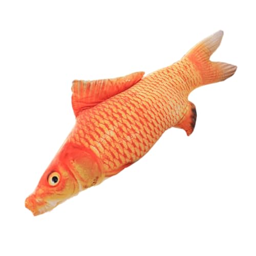 Garneck Rotes Karpfenkissen Werfen Kissen Wohnkultur Simulation Fischspielzeug Fischpuppe Heimsofa -Kissen Cartoon-plüschpuppe Pp Baumwolle von Garneck