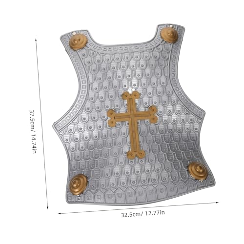 Garneck Rüstung Retro Römische Verkleidungsrüstung Robust Langlebig für Jungen Cosplay Zubehör Einfache Handhabung Fördert Eltern Junge Mädchen interaktion Garneck Rüstung Retro Römische Verkleidungsrüstung Robust Langlebig für Jungen Cosplay Zubehör Einfache Handhabung Fördert Eltern Junge Mädchen interaktion von Garneck
