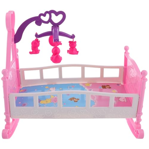 Garneck Satz Schaukelbett Für Puppen Mini-puppenhaus- Puppenhaus Swinging Bett Miniatur-puppenstubenbett Betten Modell Puppenhausmöbel Kinderbett Für Puppen Plastik Garneck Satz Schaukelbett Für Puppen Mini-puppenhaus- Puppenhaus Swinging Bett Miniatur-puppenstubenbett Betten Modell Puppenhausmöbel Kinderbett Für Puppen Plastik von Garneck