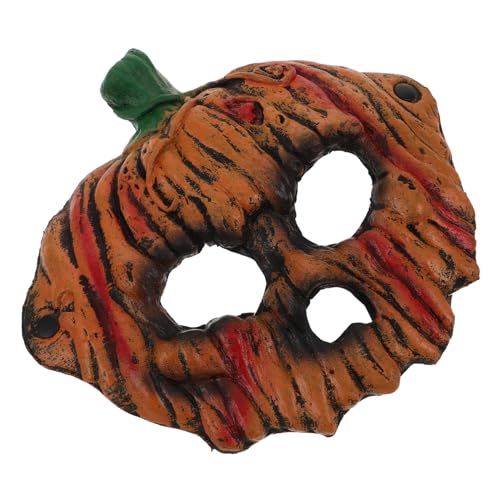 Garneck Scary Pumpkin Mask Halloween Erwachsene Gruselmaske aus PU Leicht und Langlebig für Kostümpartys Karneval Cosplay und Themenveranstaltungen von Garneck