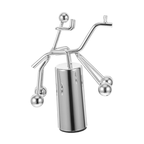 Garneck Schaukel Balance Newton Mit Eisenbecher Desktop Dekoration Kunsthandwerk Für Büro Und Zuhause Physik Für Erwachsene von Garneck