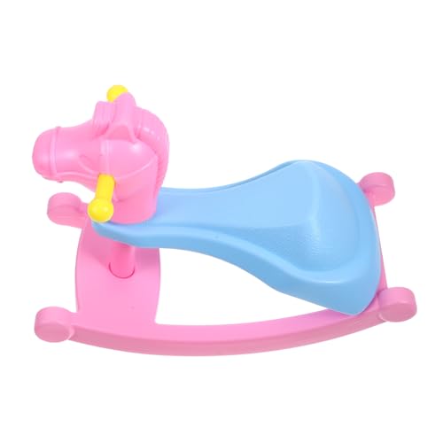 Garneck Schaukelpferd für Puppenhaus Niedliches Puppenzubehör Dekoration für Kinderzimmer Rollenspiel Ornament Fördert Kreativität und Spielvergnügen Garneck Schaukelpferd für Puppenhaus Niedliches Puppenzubehör Dekoration für Kinderzimmer Rollenspiel Ornament Fördert Kreativität und Spielvergnügen von Garneck