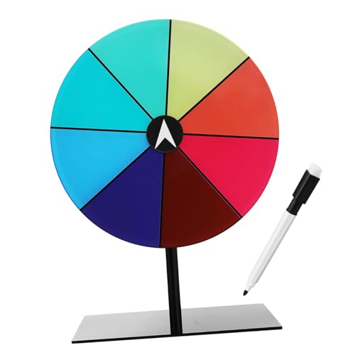 Garneck Schicksalsrad Rad für Preise Preisrad-Tischplatte Sich drehendes Preisrad Drehscheibe Preisrad für Spiele Spinnrad Gewinnspielrad lustige Dinge Glücksbrettspiel Acryl Garneck Schicksalsrad Rad für Preise Preisrad-Tischplatte Sich drehendes Preisrad Drehscheibe Preisrad für Spiele Spinnrad Gewinnspielrad lustige Dinge Glücksbrettspiel Acryl von Garneck