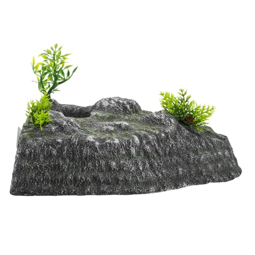 Garneck Schildkröten -Bein -plattform Schildkrötenschildkröte Lebensraumdekoration Realistische Rock Landschaftsbau Skulptur Für Reptilien Haustier Aquarien Garneck Schildkröten -Bein -plattform Schildkrötenschildkröte Lebensraumdekoration Realistische Rock Landschaftsbau Skulptur Für Reptilien Haustier Aquarien von Garneck
