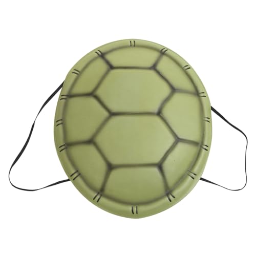 Garneck Schildkrötenpanzer-Requisiten Muschel für Erwachsene Hülse klein Cosplay -Kostüm Halloween- Cosplay-Schildkrötenpanzer Halloween-Schildkrötenkostüm Eva von Garneck