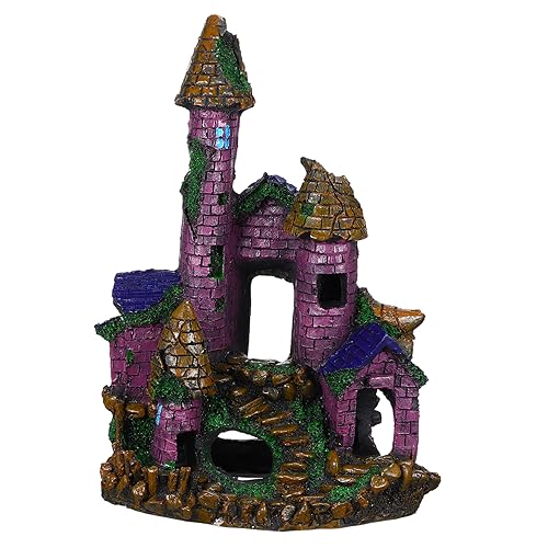 Garneck Schloss Ornament aus Harz für Halloween Realistische Aquarienlandschaft mit Einzigartigem Design und Vielseitiger Nutzung Garneck Schloss Ornament aus Harz für Halloween Realistische Aquarienlandschaft mit Einzigartigem Design und Vielseitiger Nutzung von Garneck