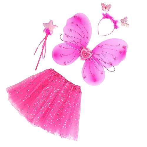 Garneck Schmetterling Fee Kostüm Set Für – Bezauberndes Kleid Mit Flügeln - Zauberstab Und Stirnband - Ideal Für Halloween Karneval Und Kostümpartys – Perfekt Für Kleine Prinzessinnen Garneck Schmetterling Fee Kostüm Set Für – Bezauberndes Kleid Mit Flügeln - Zauberstab Und Stirnband - Ideal Für Halloween Karneval Und Kostümpartys – Perfekt Für Kleine Prinzessinnen von Garneck