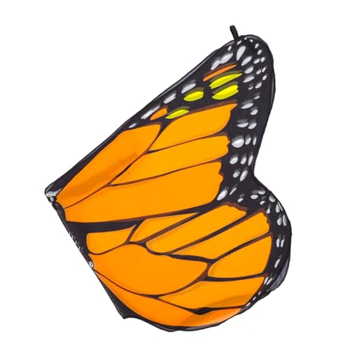 Garneck Schmetterling Umhang Für Halloween Schal Mit Schmetterlingen Cosplay Zubehör Für Perfektes Kostüm Für Feiern Und Verkleidung Für Fasching Und Karneval Garneck Schmetterling Umhang Für Halloween Schal Mit Schmetterlingen Cosplay Zubehör Für Perfektes Kostüm Für Feiern Und Verkleidung Für Fasching Und Karneval von Garneck
