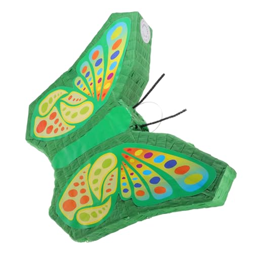 Garneck Schmetterlings-Pinata Pinata-Partygeschenk Grüne Schmetterlingspinata spielzeug für kinder kinderspielzeug candy schmücken Dekor Pinata-Requisite Geburtstagsfeier Piñata Süssigkeit von Garneck