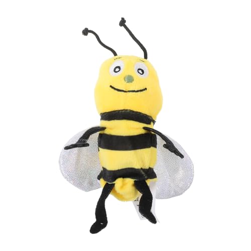 Garneck Schmetterlings-Tierhandpuppe Bienenzeug Honigbienen-Plüschhandpuppe ausgestopfte Bienen Handpuppe zum Geschichtenerzählen Häkelset für Fingerpuppen PP Baumwolle Garneck Schmetterlings-Tierhandpuppe Bienenzeug Honigbienen-Plüschhandpuppe ausgestopfte Bienen Handpuppe zum Geschichtenerzählen Häkelset für Fingerpuppen PP Baumwolle von Garneck